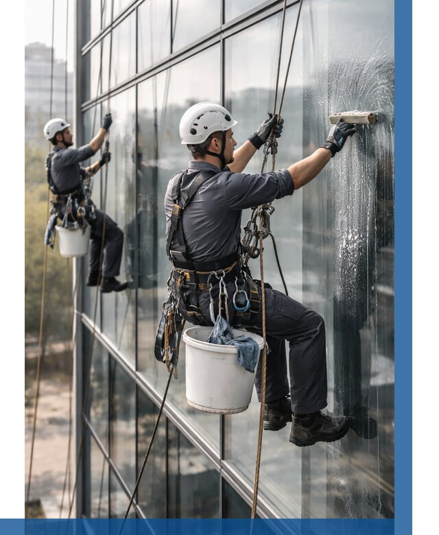 Мойка сплошного остекления в Одинцове, заказать от 311 р.| ВЫСОТНИК-Днц