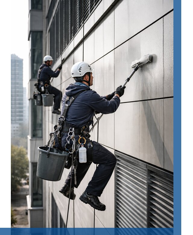 Мойка вентилируемого фасада в Одинцове от 259 р. | ВЫСОТНИК-Днц