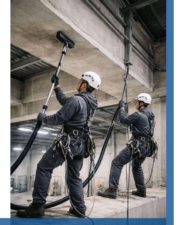 Обеспыливание потолочных конструкций в Одинцове от 259 р. |ВЫСОТНИК-Днц