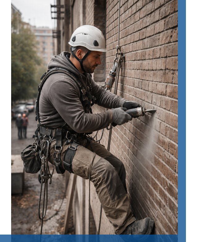 Расшивка кирпичных швов в Одинцове от 621 р. | ВЫСОТНИК-Днц