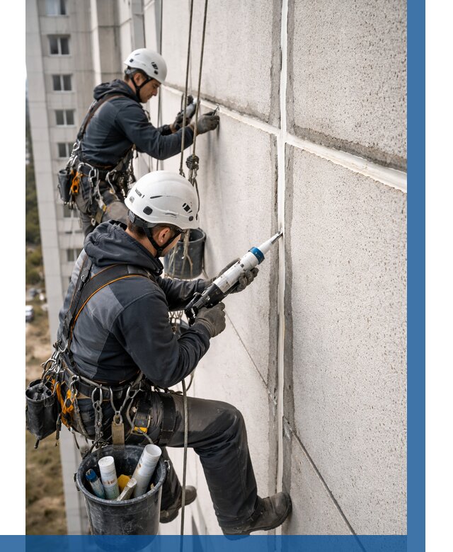 Герметизация межпанельных швов в Одинцове от 725 р. | ВЫСОТНИК-Днц