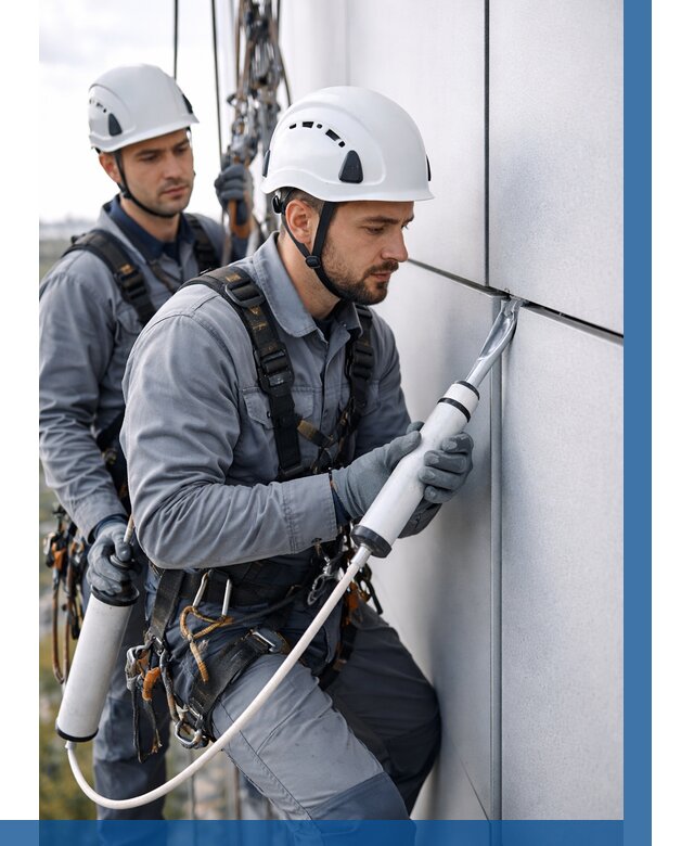 Герметизация швов вилатермом в Одинцове от 621 р. | ВЫСОТНИК-Днц