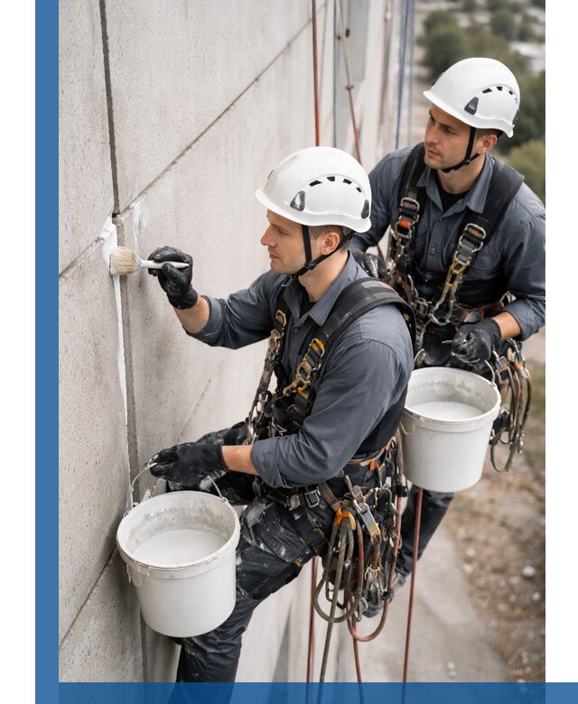 Противогрибковая обработка швов в Одинцове для фасадов и кровель