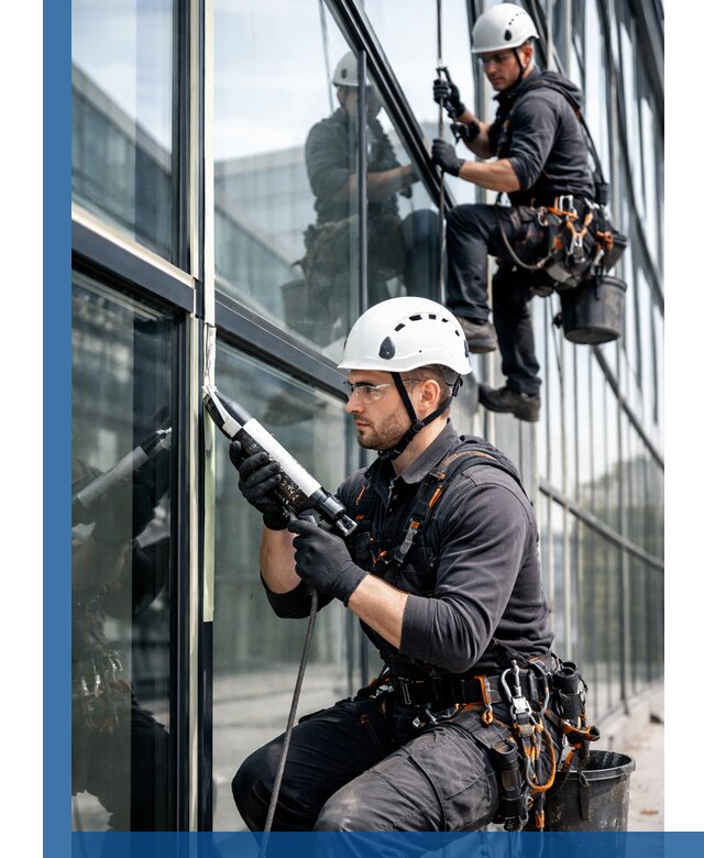 Герметизация витражных швов в Одинцове для зданий и фасадов