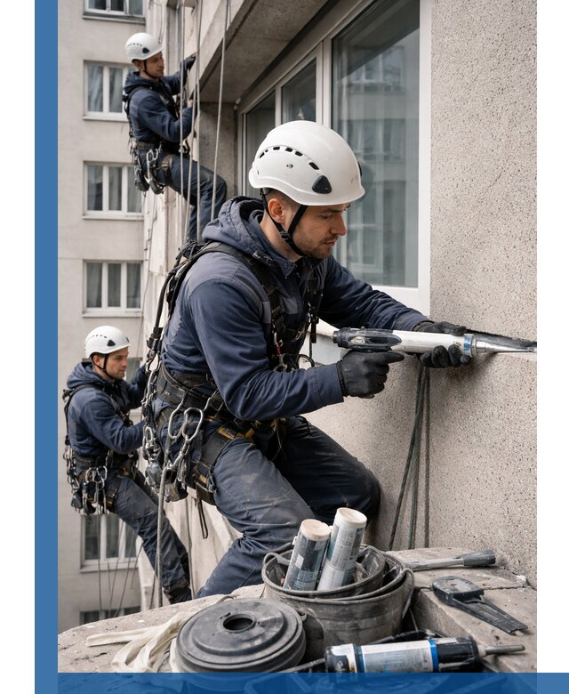 Герметизация швов лоджии в Одинцове профессионально и надежно