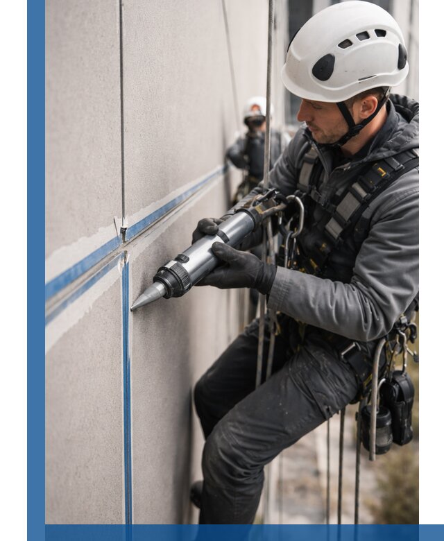 Герметизация стыков фасадных панелей в Одинцове качественно и быстро