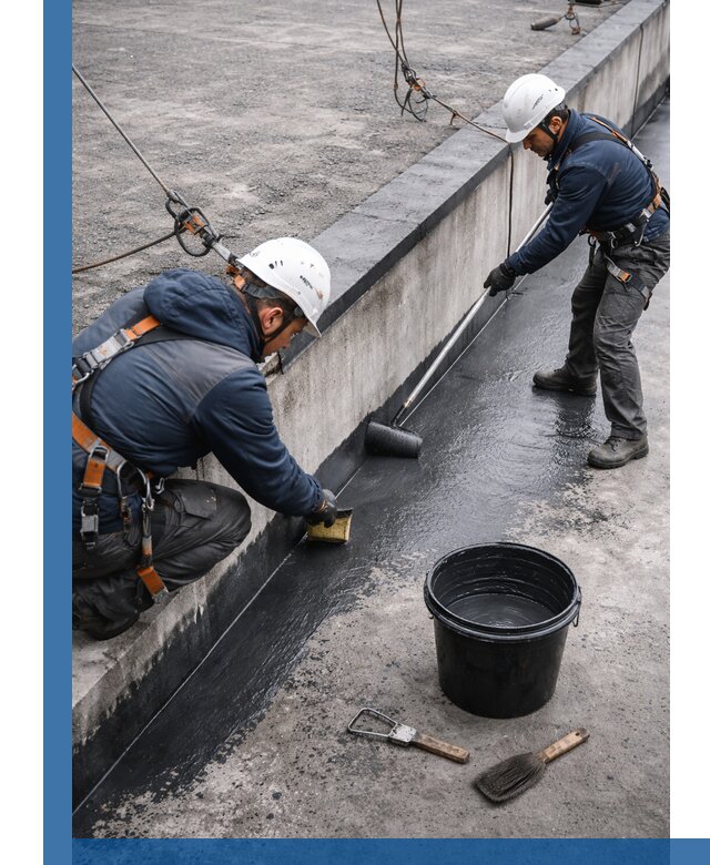 Гидроизоляция кровли жидкой резиной профессионально в Одинцове