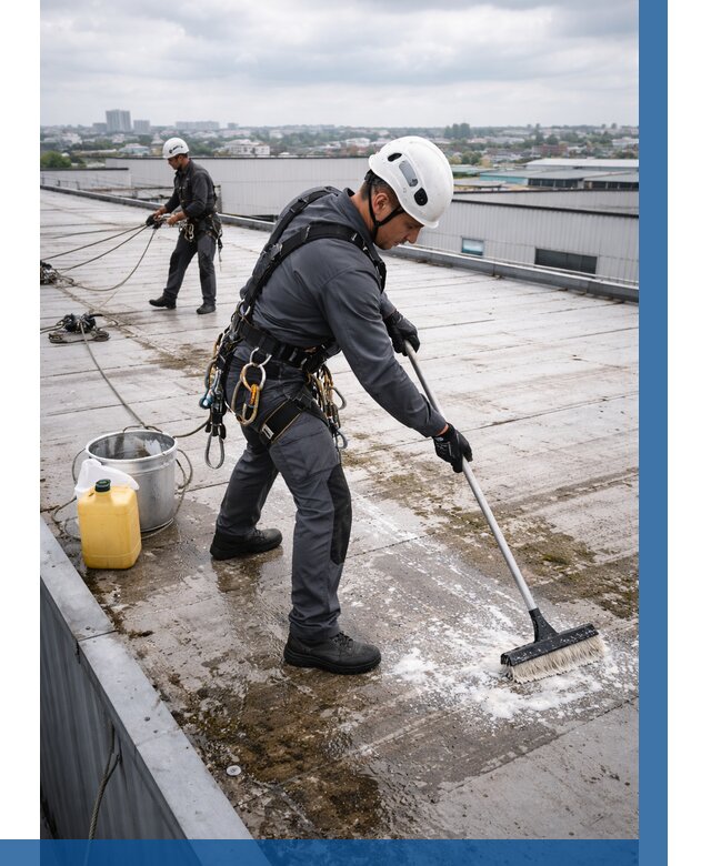 Очистка крыши по графику в Одинцове от 7767 р. | ВЫСОТНИК-Днц