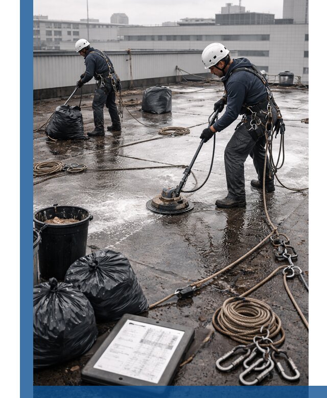 Плановая очистка кровли по графику в Одинцове для безопасности