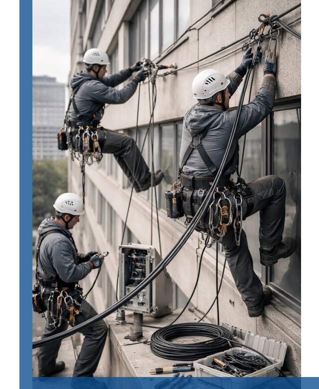 Прокладка оптоволоконного кабеля в Одинцове под ключ с тестированием