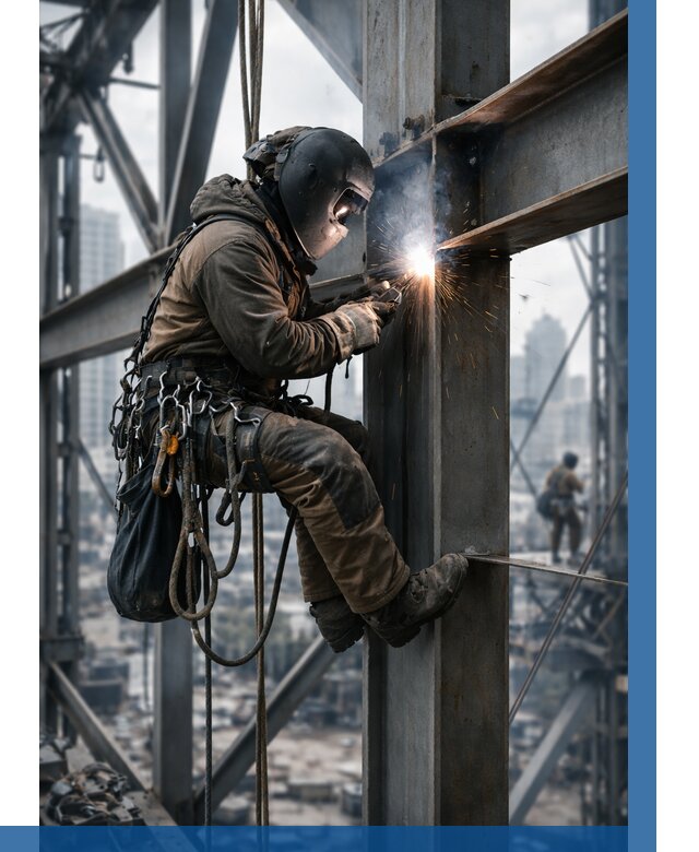 Высотные сварочные работы в Одинцове от 3625 р. | ВЫСОТНИК-Днц