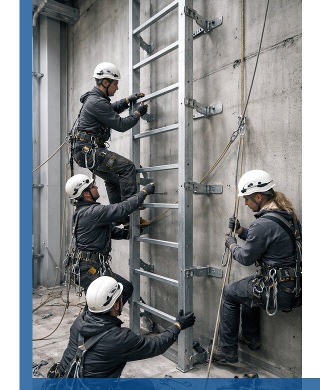 Монтаж металлических лестниц в Одинцове под ключ со гарантией