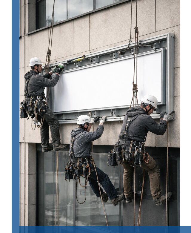 Профессиональный монтаж светового короба под ключ в Одинцове