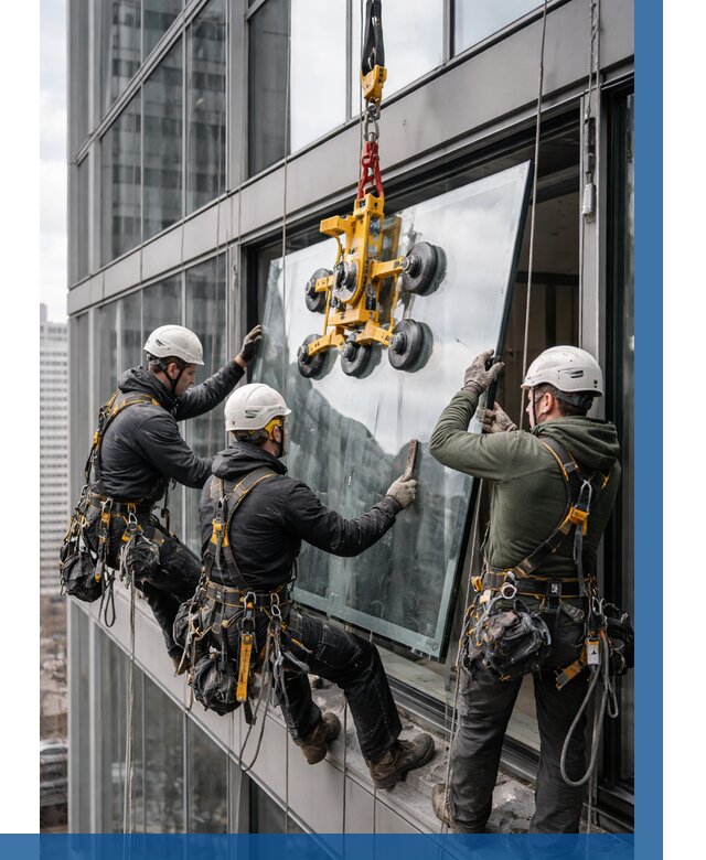 Фасадное остекление зданий под ключ в Одинцове от 10356 р. | ВЫСОТНИК-Днц