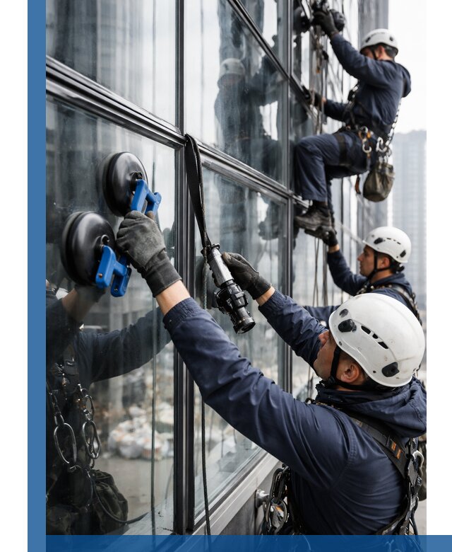 Радиусное остекление фасадов под ключ в Одинцове с гарантиями