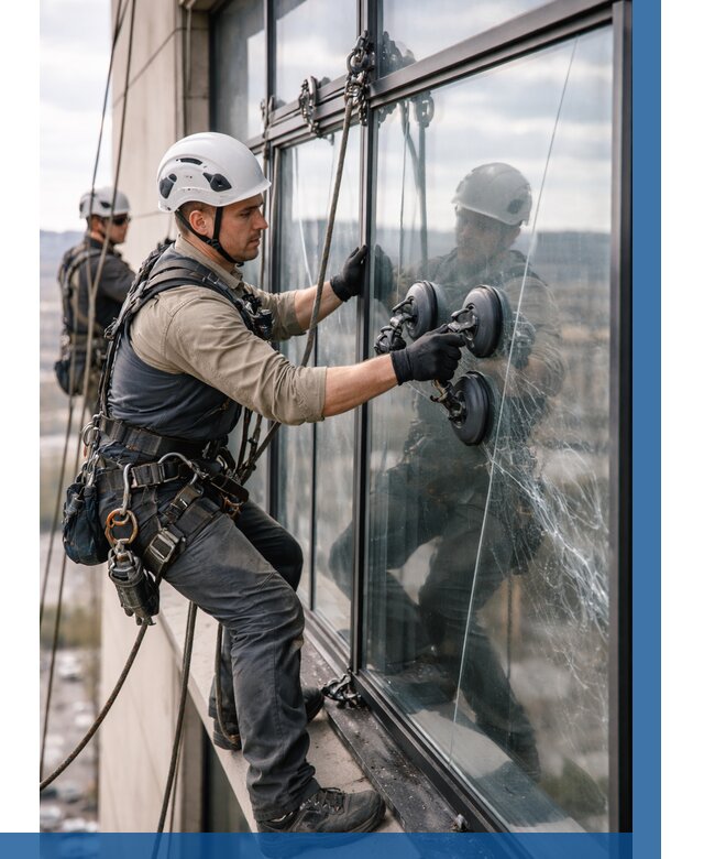 Замена стекла в витраже в Одинцове под ключ от 8803 р. | ВЫСОТНИК-Днц