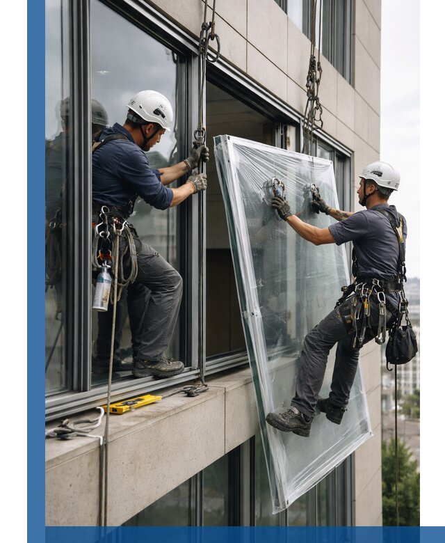 Профессиональная замена стекла в витраже в Одинцове с гарантией