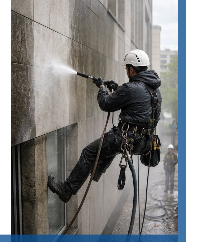 Гидроструйная очистка поверхностей в Одинцове от 880 р. | ВЫСОТНИК-Днц