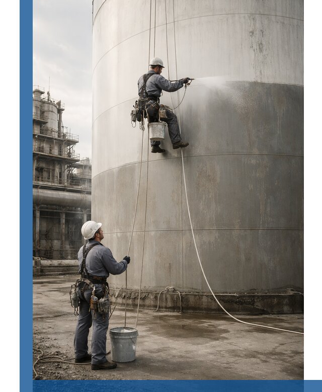 Покраска стальных резервуаров и емкостей в Одинцове профессионально