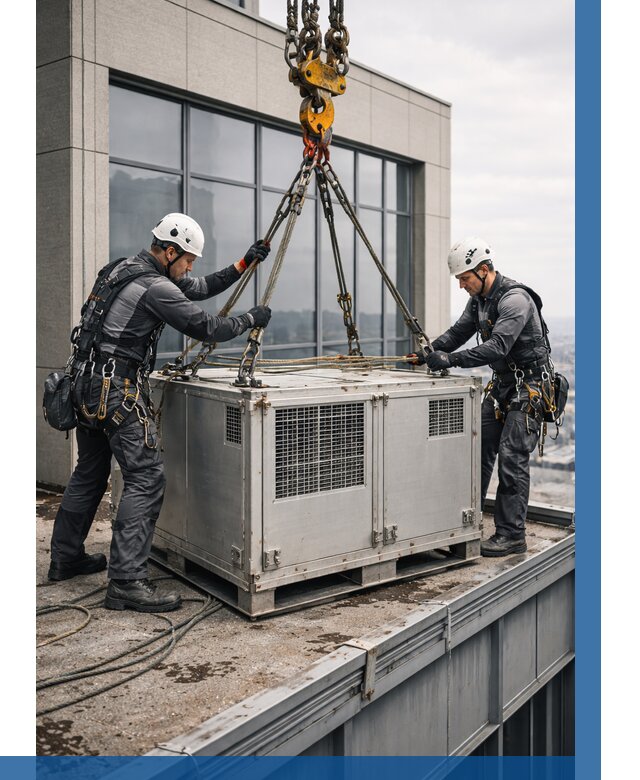 Такелажные работы на высоте в Одинцове от 8285 р. | ВЫСОТНИК-Днц