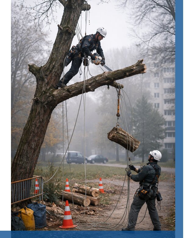 Удаление аварийных деревьев в Одинцове от 15534 р. | ВЫСОТНИК-Днц