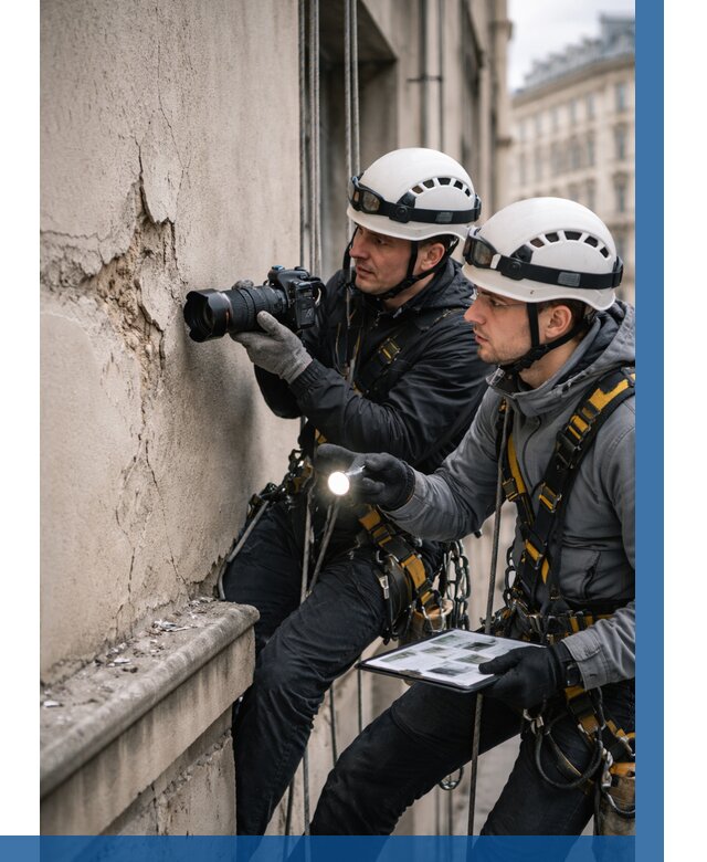 Фотофиксация дефектов фасада в Одинцове от 4660 р. | ВЫСОТНИК-Днц