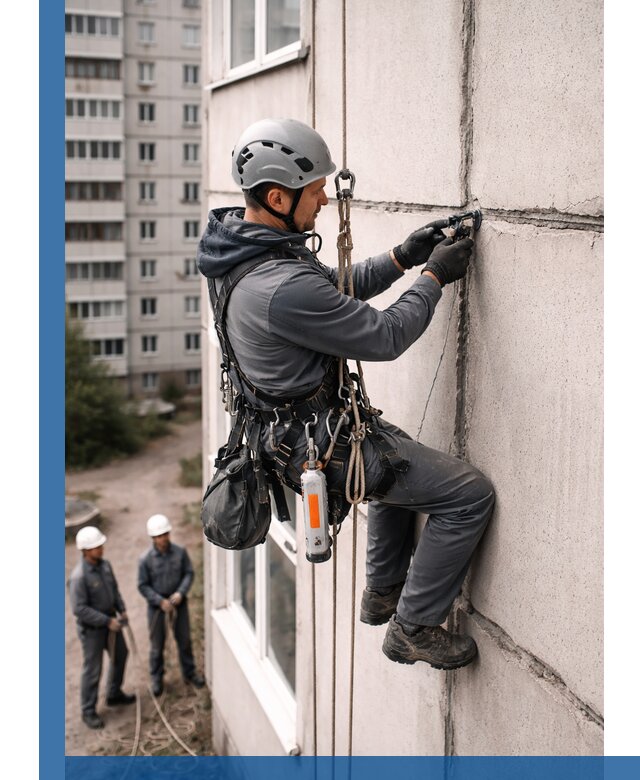Обследование межпанельных швов и герметизация в Одинцове