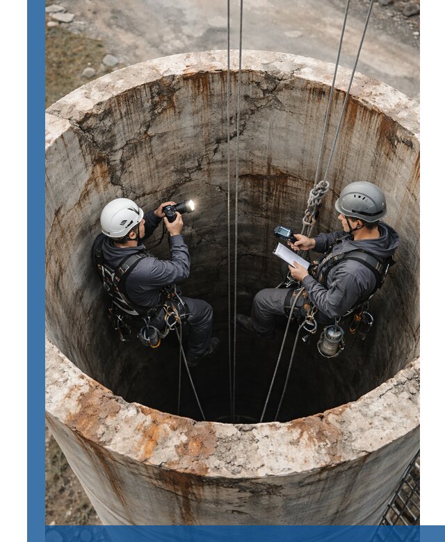 Обследование дымовой трубы: диагностика и оценка состояния в Одинцове